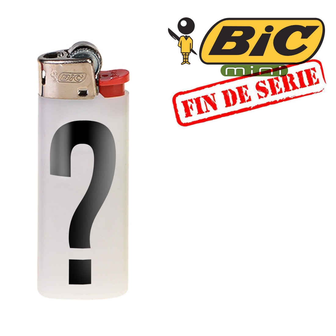 Briquet mini BIC Fin de Série