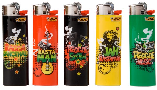 BRIQUETS RASTA BIC X50