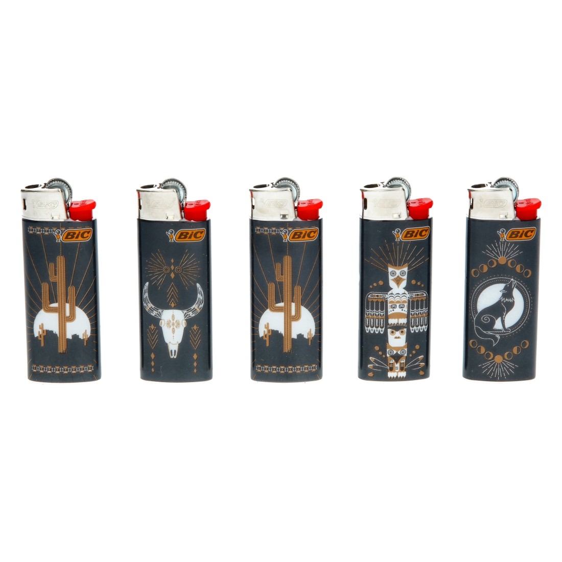 Briquet Bic Mini Black Desert