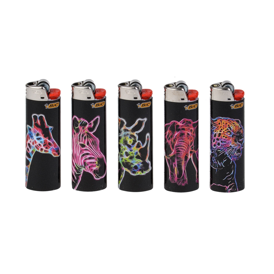 BRIQUETS BIC NEON ANIMALS X5