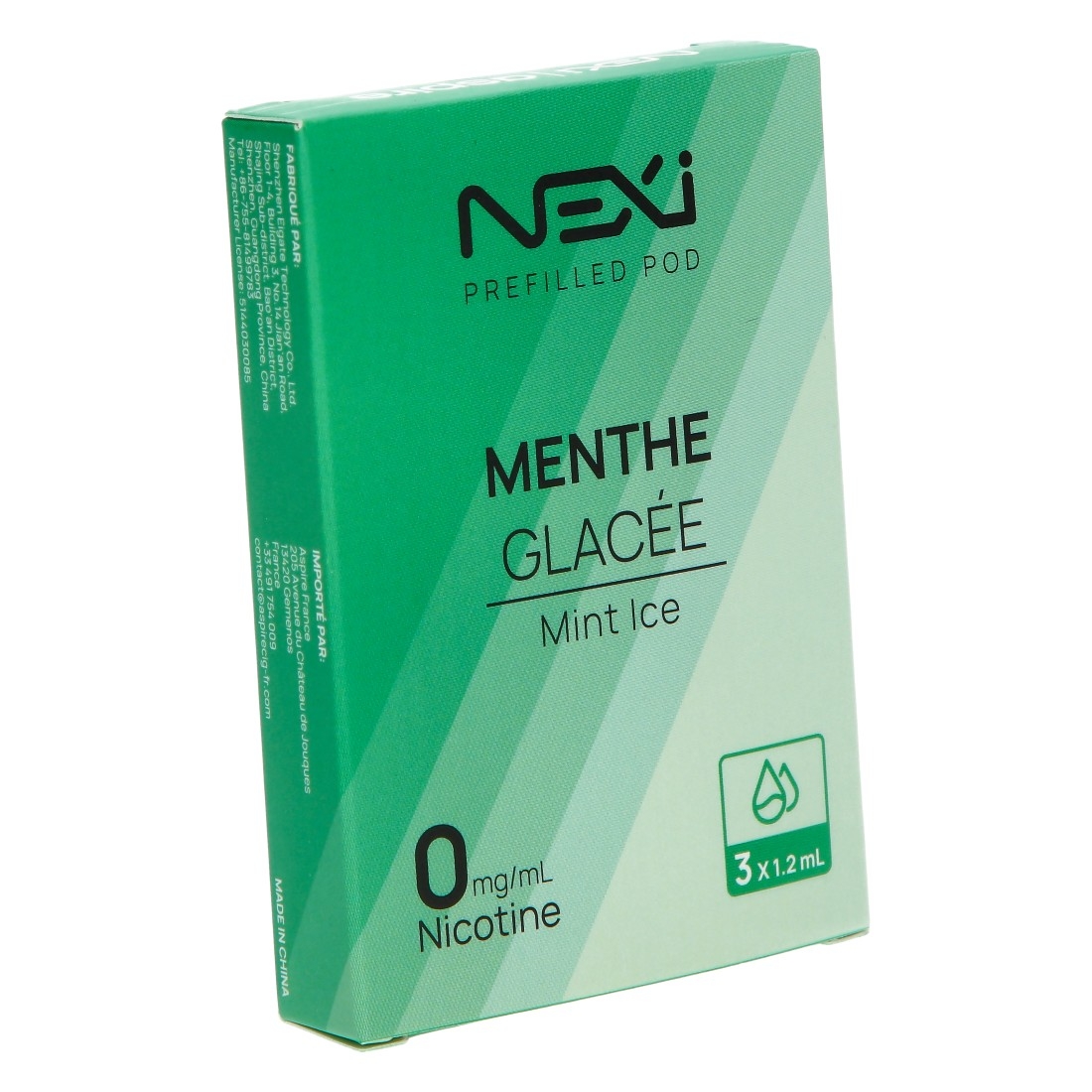 CARTOUCHE ASPIRE NEXI ONE MENTHE GLACEE PAR 3