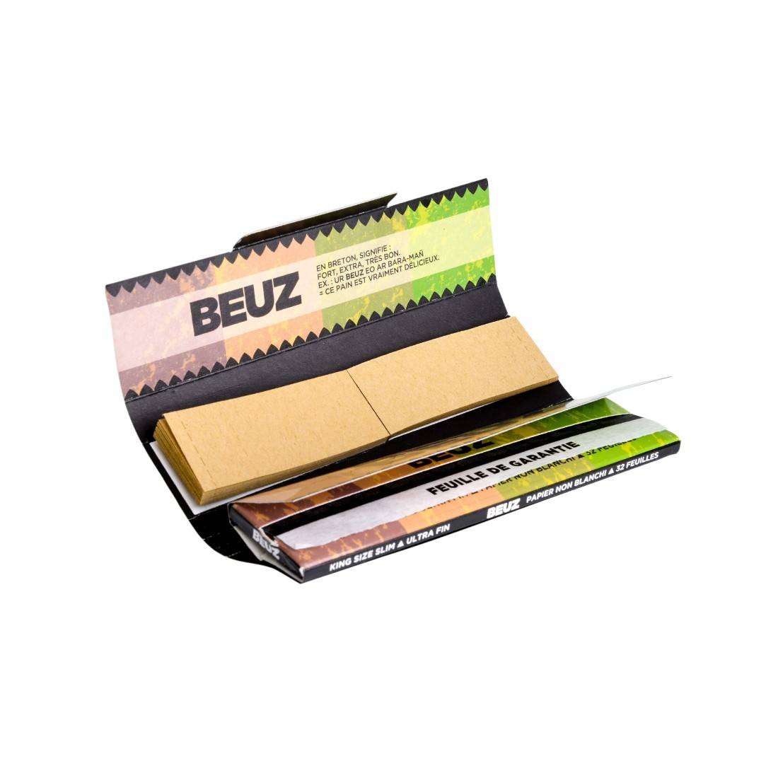 Boîte de 24 carnets de feuilles slim avec cartons Beuz
