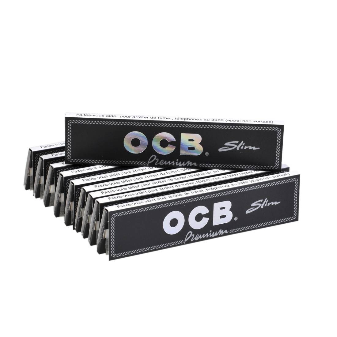 OCB Premium Slim Papier à Rouler + Filtres (Boîte de 32 Carnets + Filtres)