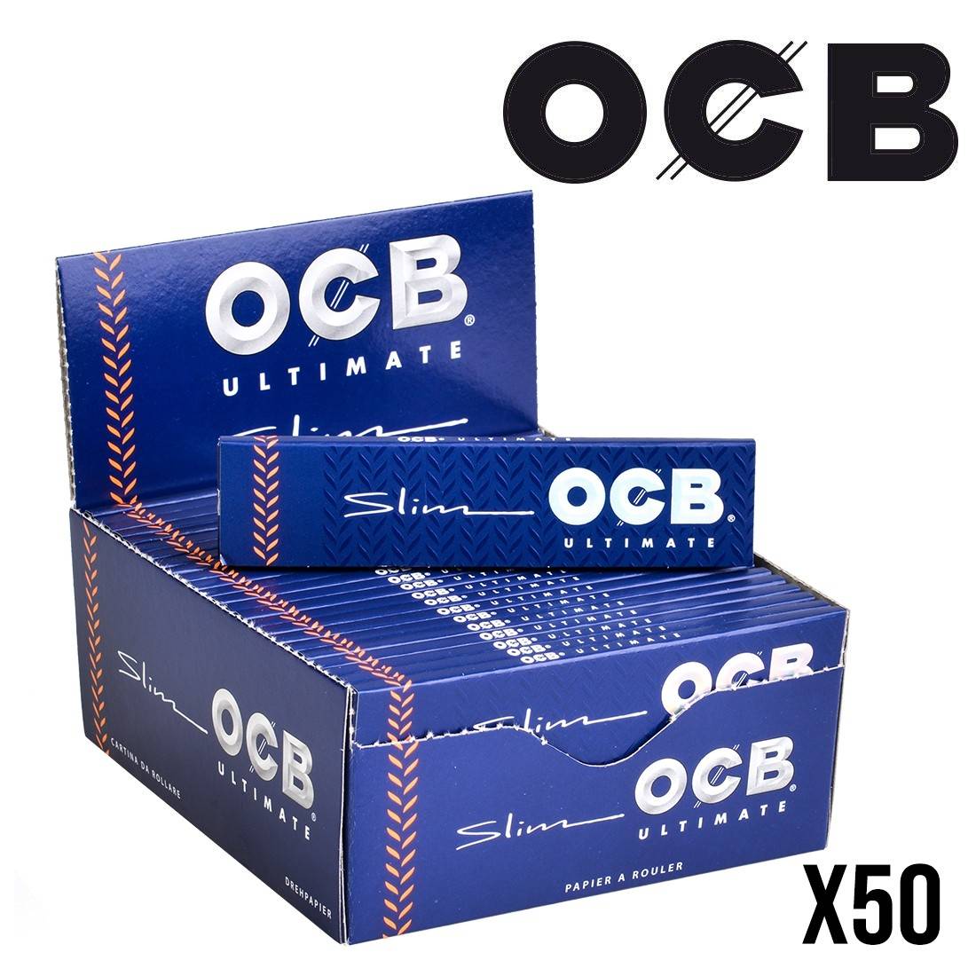 Papier à rouler OCB Chanvre Bio x 50 - 34,90€