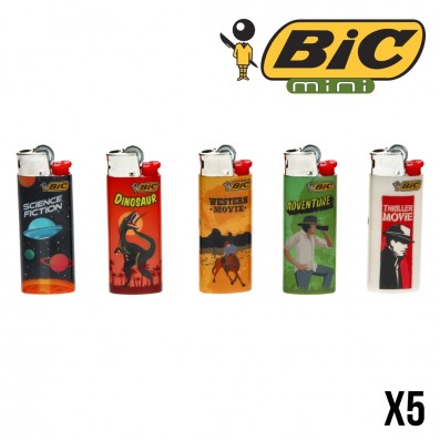 BRIQUET BIC MINI CINEMA 24 X5