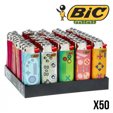 BRIQUET BIC MINI CONTROL THE GAME X50