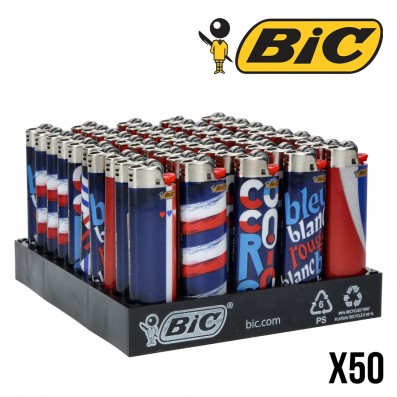 BRIQUETS BIC DRAPEAU 24 X50