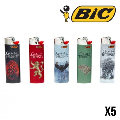 BRIQUETS BIC GAME OF THRONES X5