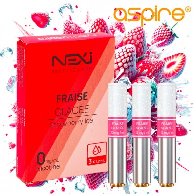 CARTOUCHE ASPIRE NEXI ONE FRAISE GLACEE PAR 3