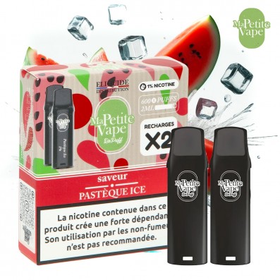 CARTOUCHE MA PETITE VAPE REPUFF PASTEQUE ICE 600 PUFFS