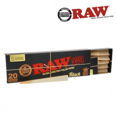 CONE RAW BLACK 11CM PAR 20