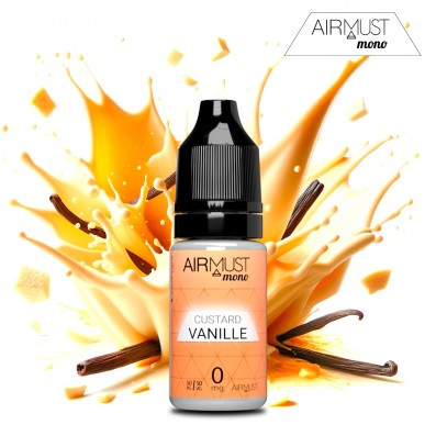 E-LIQUIDE AIRMUST CUSTARD VANILLE 10ML