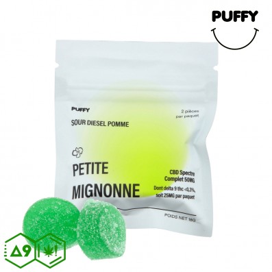 GUMMIES PETITE MIGNONNE DELTA 9 25MG - CBD 50MG