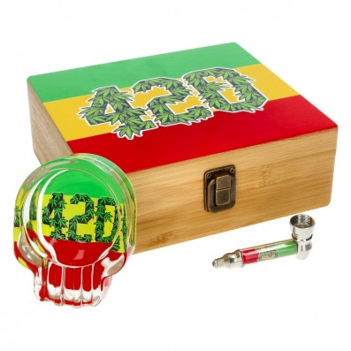 KIT FUMEUR RASTA 420 LEAF