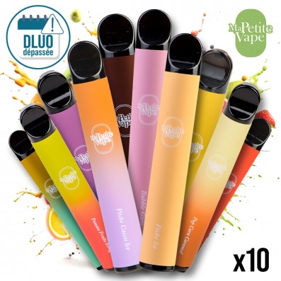 PACK MA PETITE VAPE PAR 10 PRIX PROMO 20MG