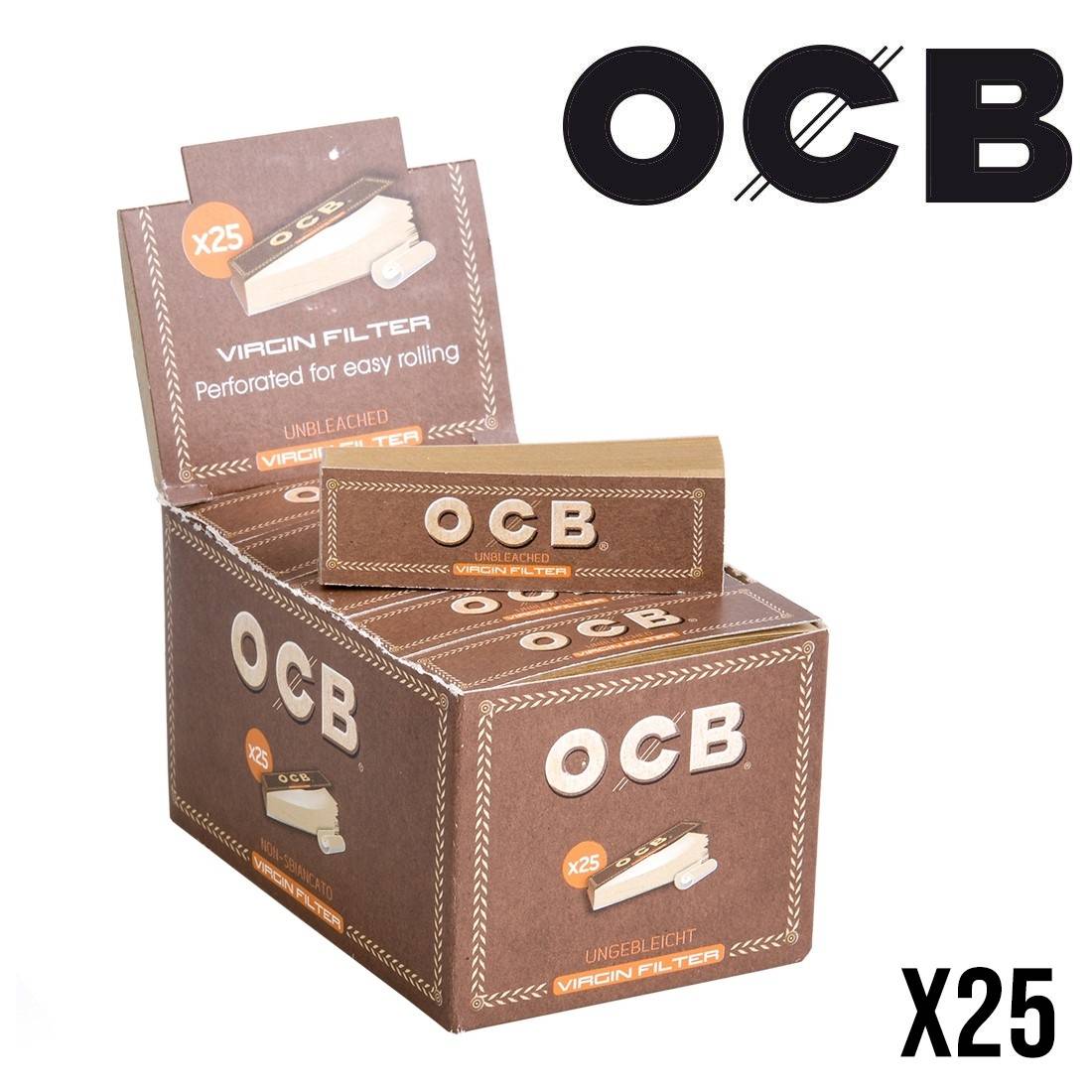 B.25 Carnets 50 Filtres carton OCB - Filtres carton - Filtres