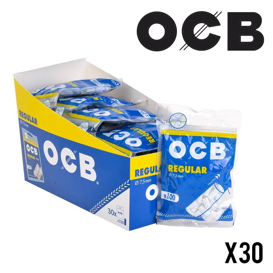 Sachet filtres OCB Regular x 100