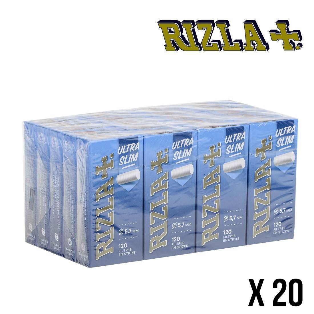 Filtres Rizla + ultra slim  Vos filtres cigarettes au meilleur prix