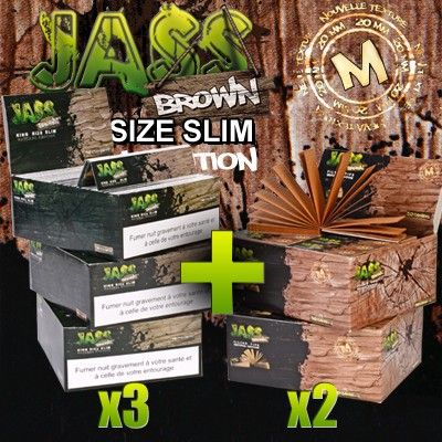 Feuille à rouler JASS Brown Edition XL - Chez S Factory !