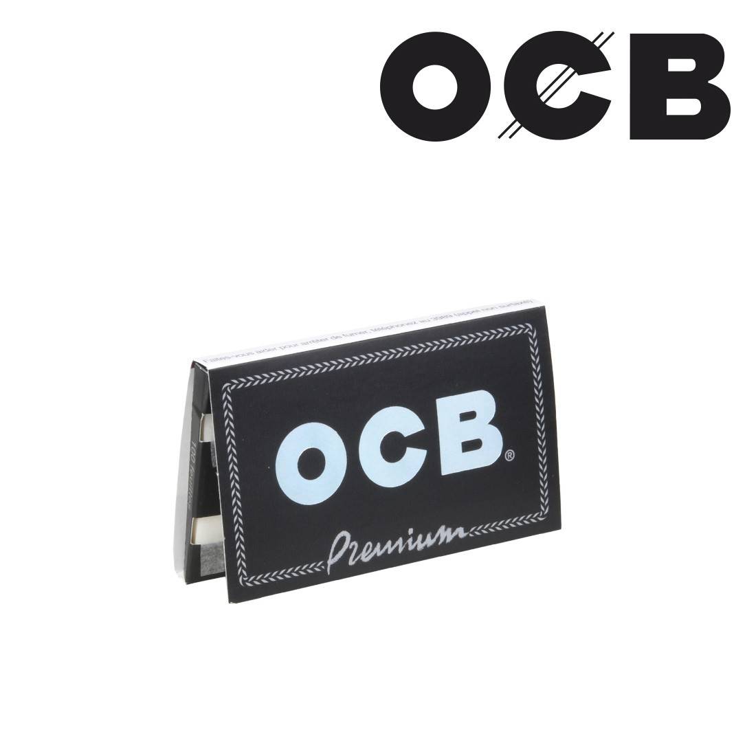 OCB Regular Double Premium I Feuilles OCB noir pas cher