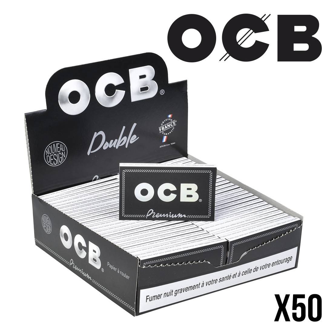 Ocb regular double premium acheter, Feuilles petit format