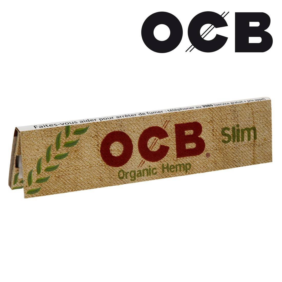 Papier à rouler / Feuilles - OCB Slim Organic Hemp / Kingsize