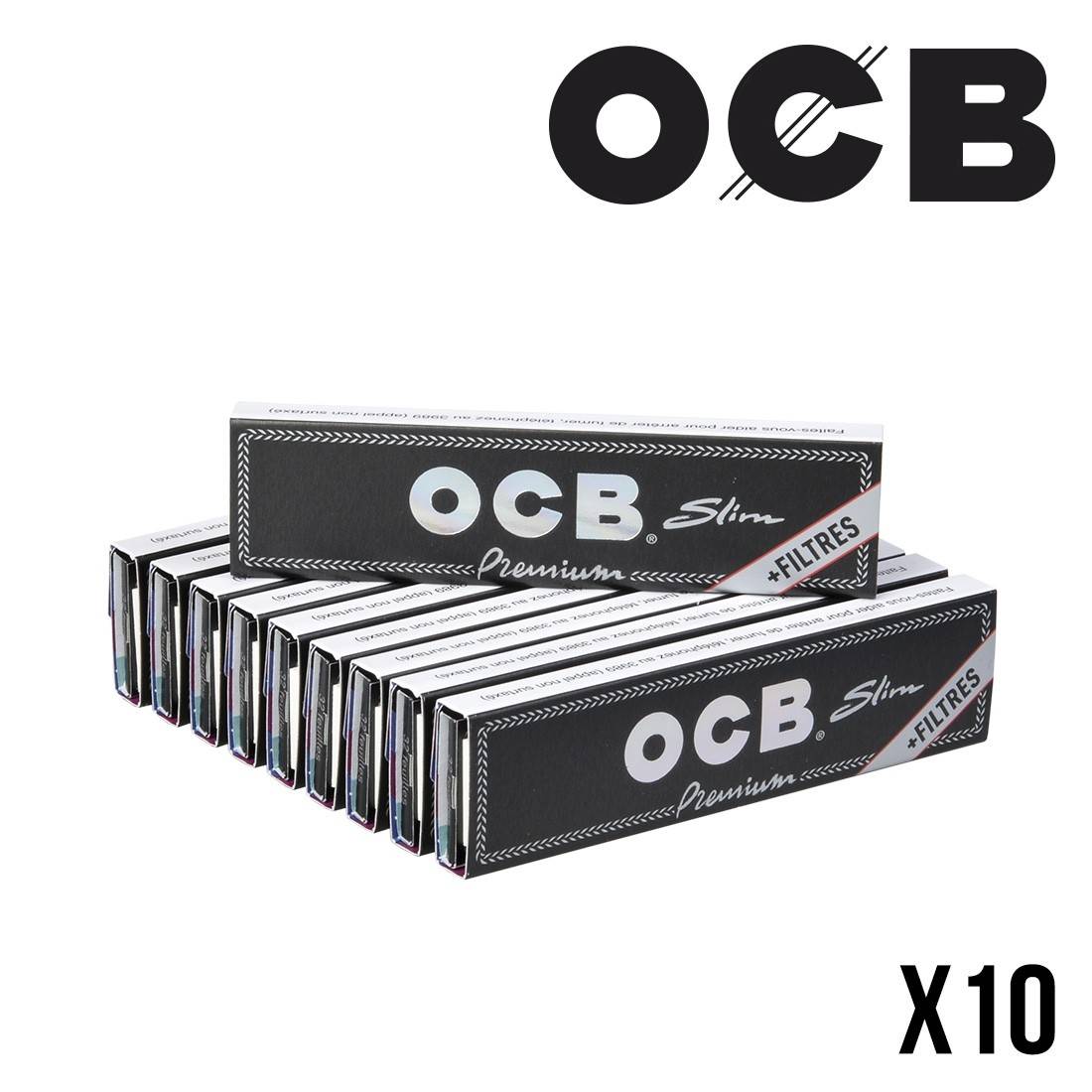 OCB Slim with Carton, Rolling Papers + Toncar