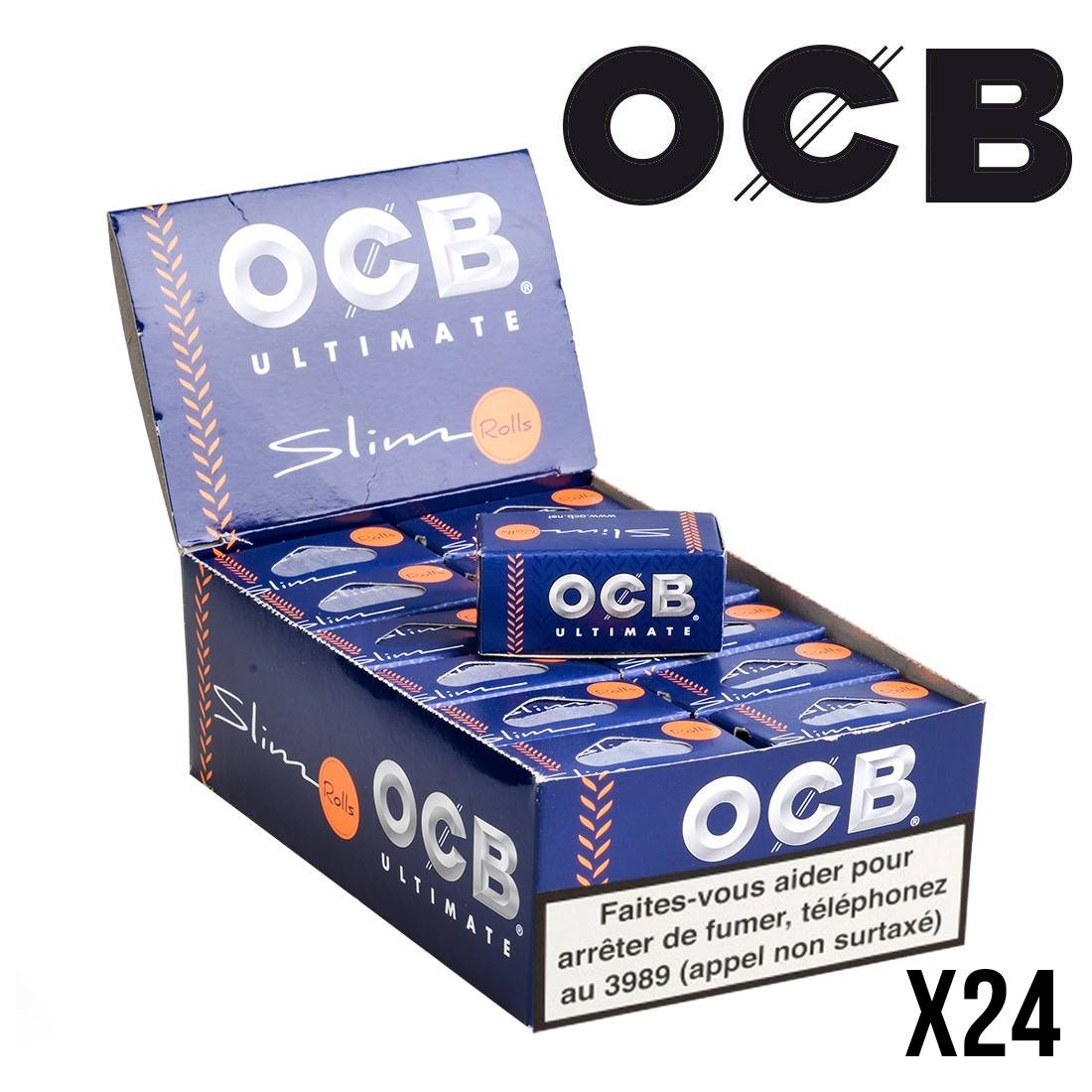 OCB Ultimate Rolls par 24, disponible sur S Factory !