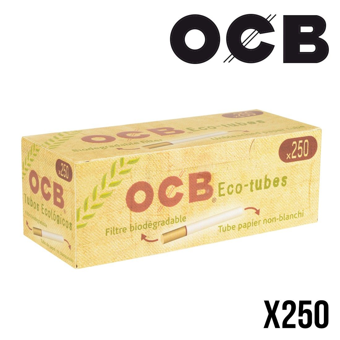 Boite de 250 tubes OCB Extra Long