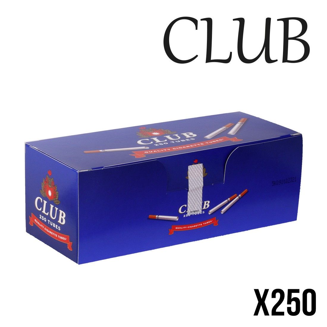 Acheter tube club 250 pour cigarette, tubes a cigarettes, Tube à