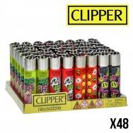 Briquet Clipper Gradient Premium x4 Mistersmoke