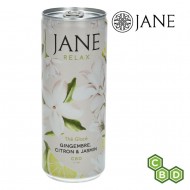 BOISSON AU CBD JANE GINGEMBRE CITRON JASMIN 25CL