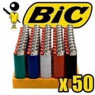 Lot de 50 BIC Original Briquet Mini Couleurs Assorties 6 cm
