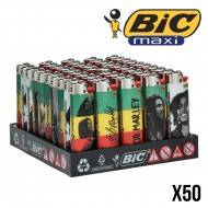 BRIQUETS BIC BOB MARLEY 2 X50