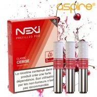 CARTOUCHE ASPIRE NEXI ONE CERISE PAR 3