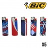 BRIQUETS BIC DRAPEAU 24 X5