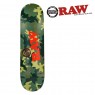 DECK SKATEBOARD RAW CAMO AND BLACK