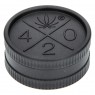 GRINDER FIRE-FLOW HEMP 420 LOGO 55MM