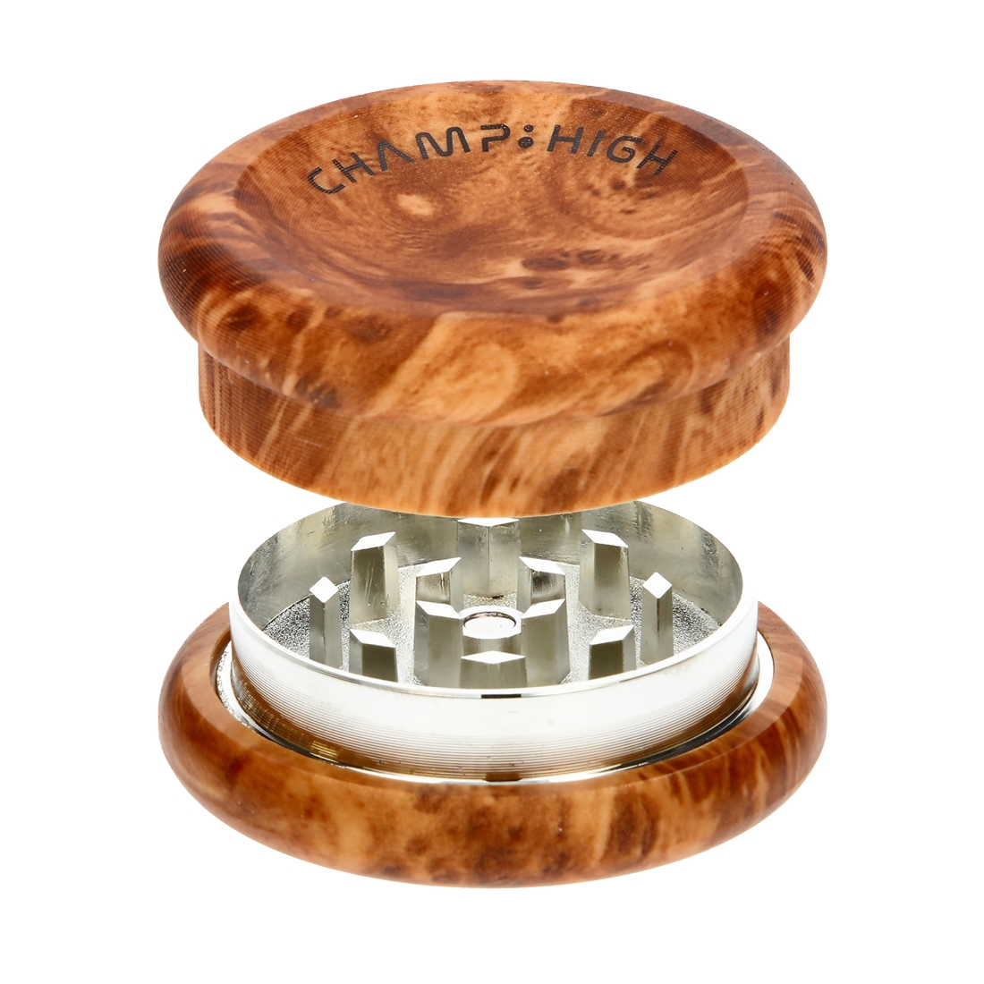 Grinder Champ High Wooden Pattern 50 mm