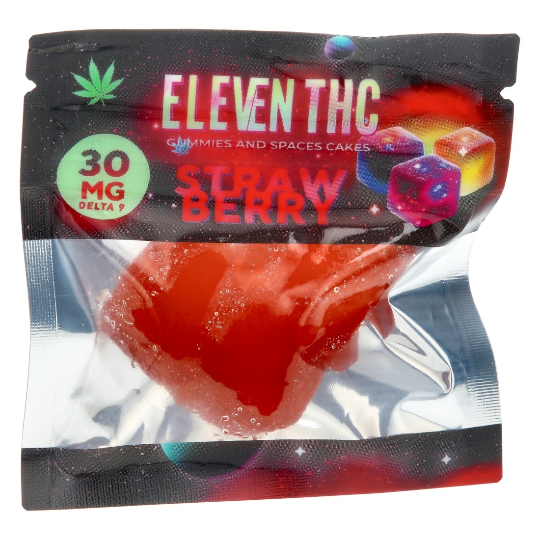 GUMMIES VEED FRAISE POUCH 30MG